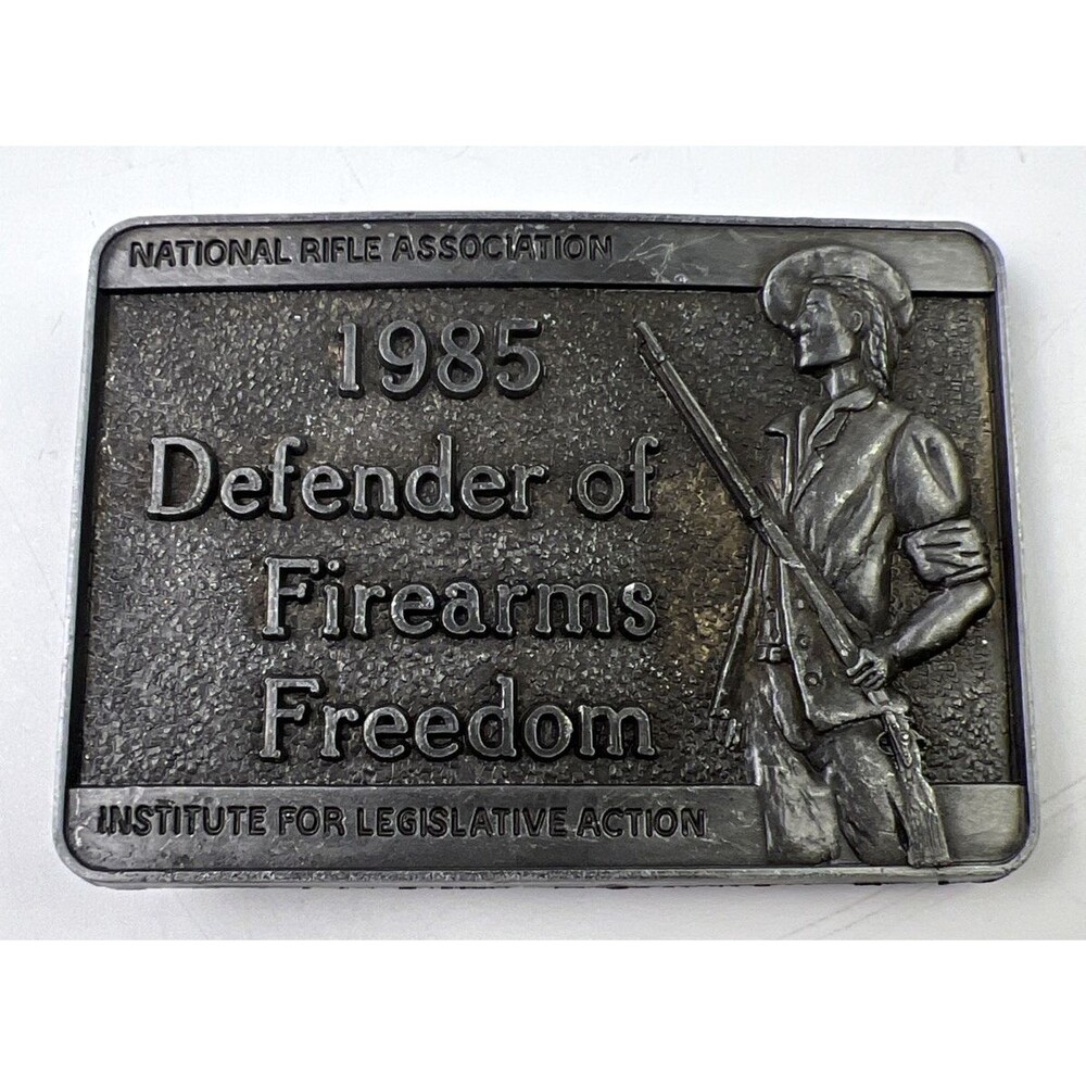 Defender of Firearms 1985 Freedom Belt Buckle